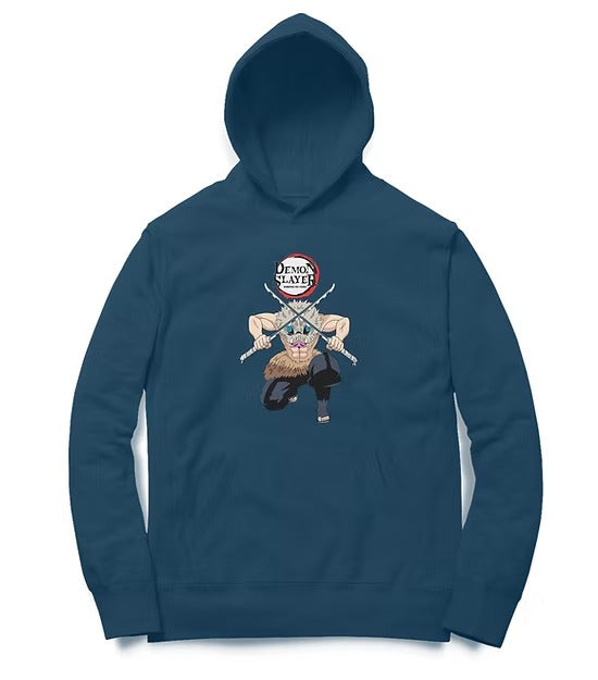 Demon Slayer Inosuke Hashibira Men's Oversized Hoodies