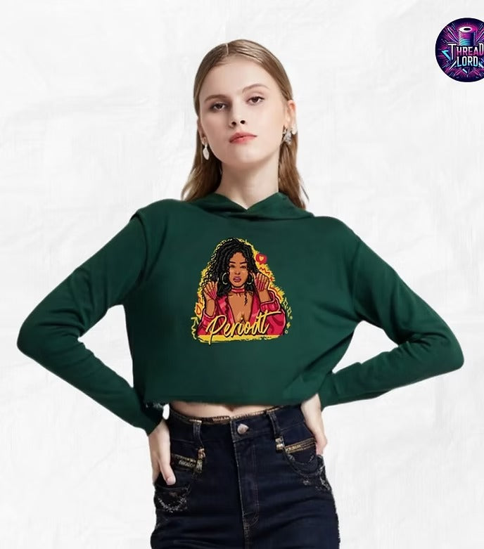 Periodt Women's Cropped Hoodies