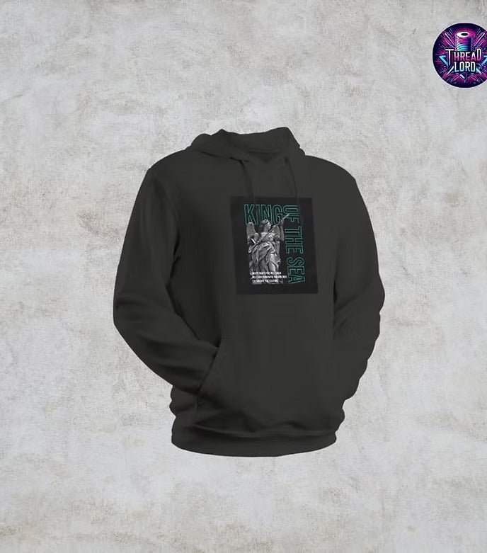 King of the Sea Men's Oversized Hoodies
