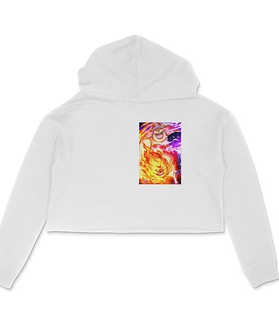 One Piece Big Mom Women's Crop Hoodies